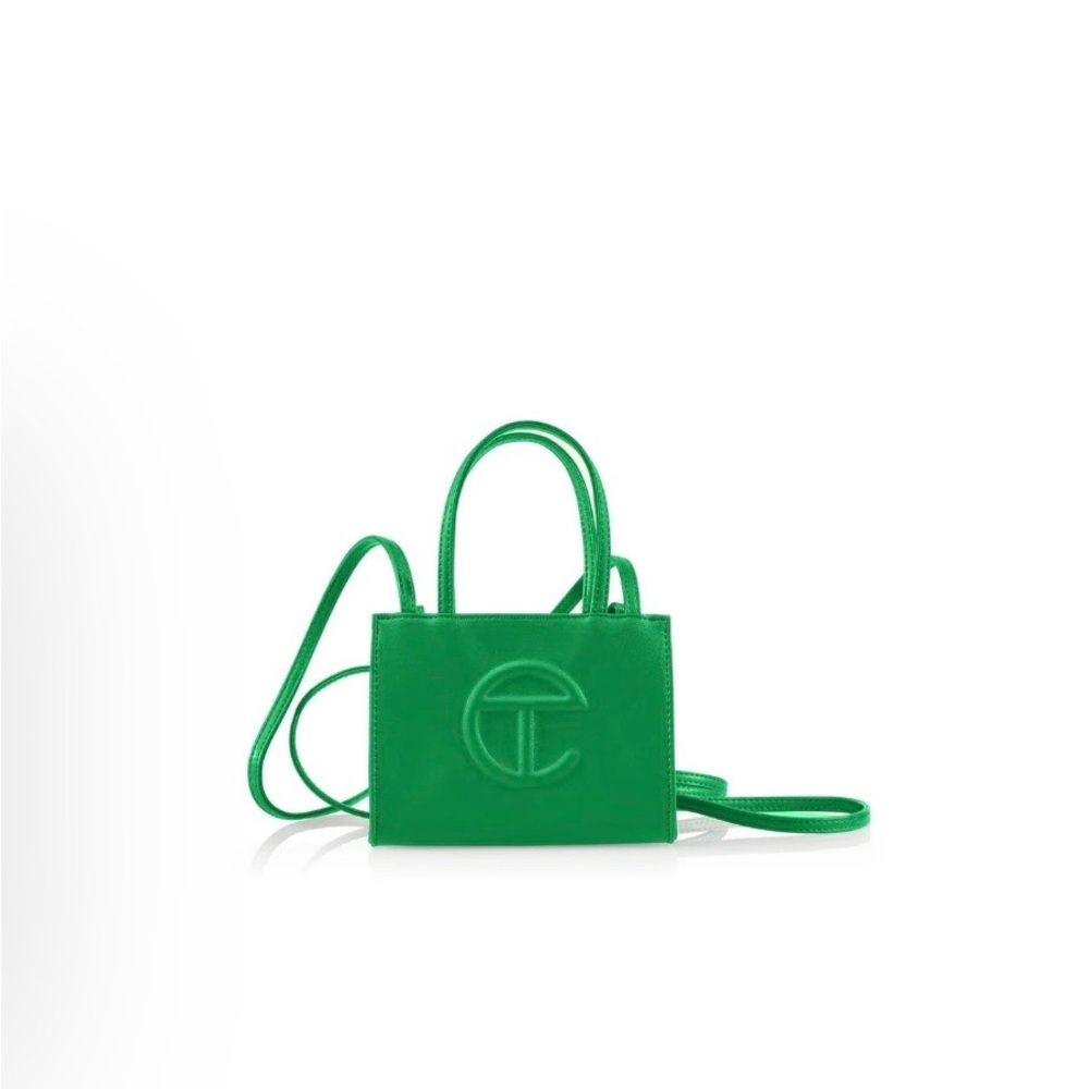 TELFAR Mini Bag in Vibrant Green